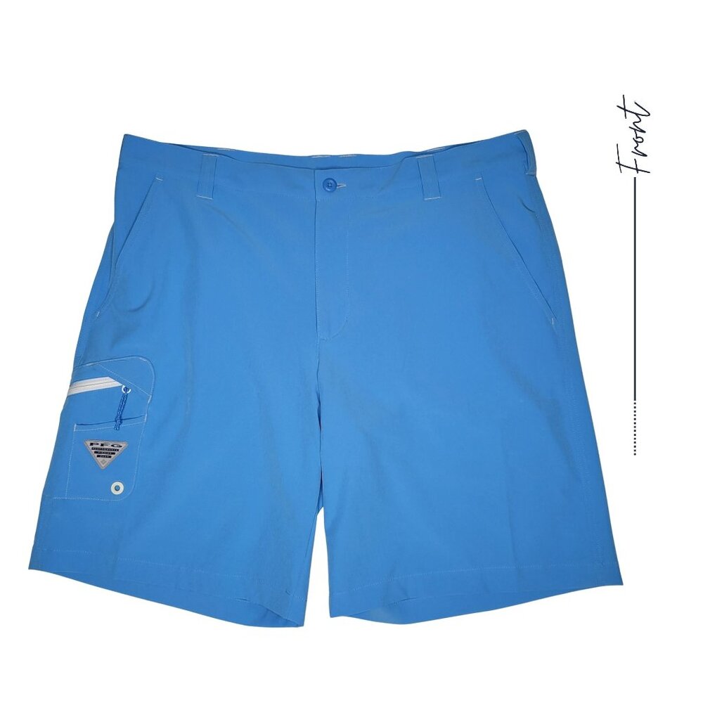 VIVID BLUE COLUMBIA WATER SHORT FOR MEN SIZE 40